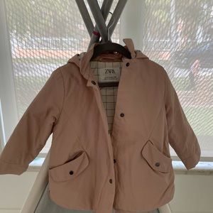 Zara baby toddler girl jacket 2/3 T